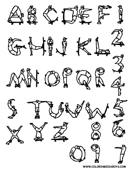 Alphabet Letter Templates Free Printable