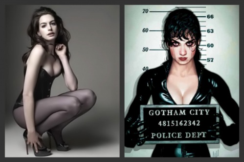 Anne Hathaway Catwoman Costume Hot