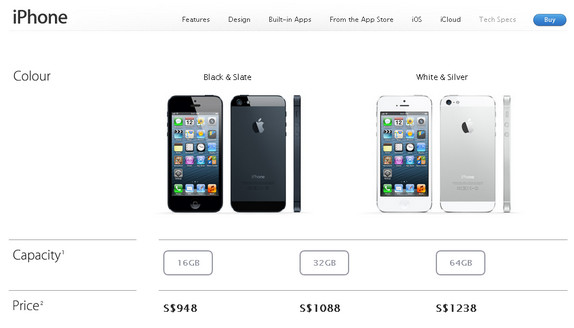 Apple Iphone 5 Price In Dubai 2012