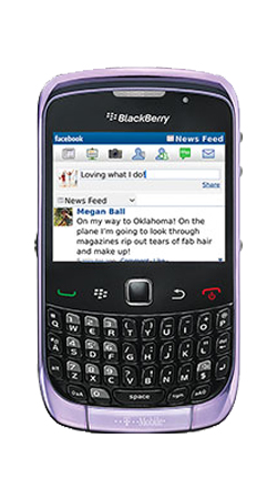 Blackberry Curve 8520 Violet Pay As You Go