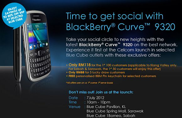 Blackberry Curve 9320 White Price