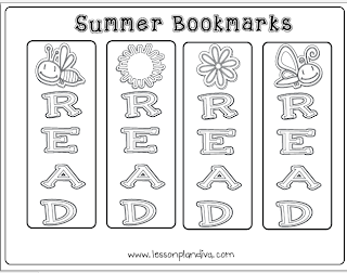 Bookmarks For Kids To Color