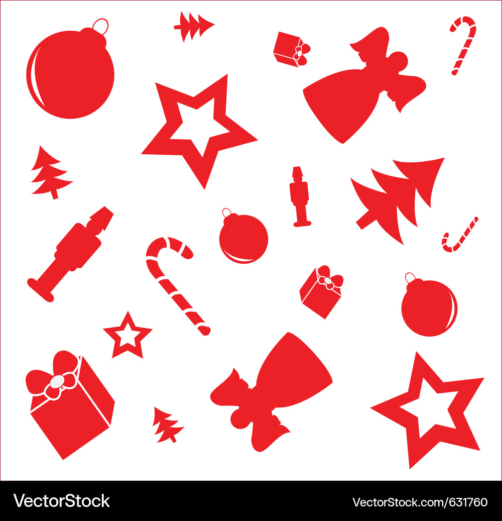 Candy Cane Pattern Vector