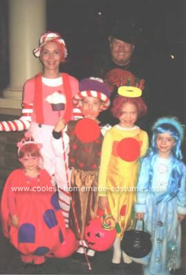 Candyland Board Game Costumes