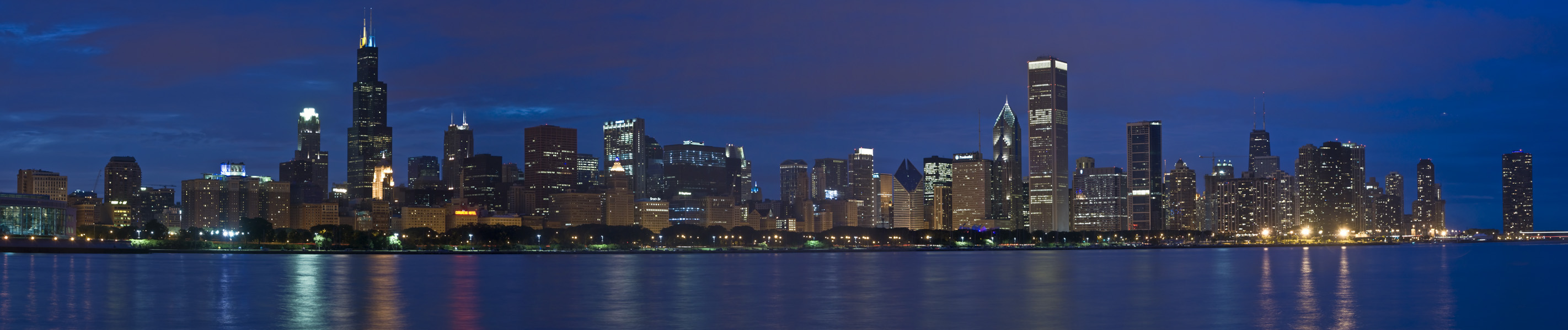 Chicago Skyline Pictures At Night