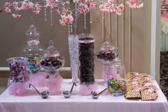 Chocolate Candy Buffet Wedding