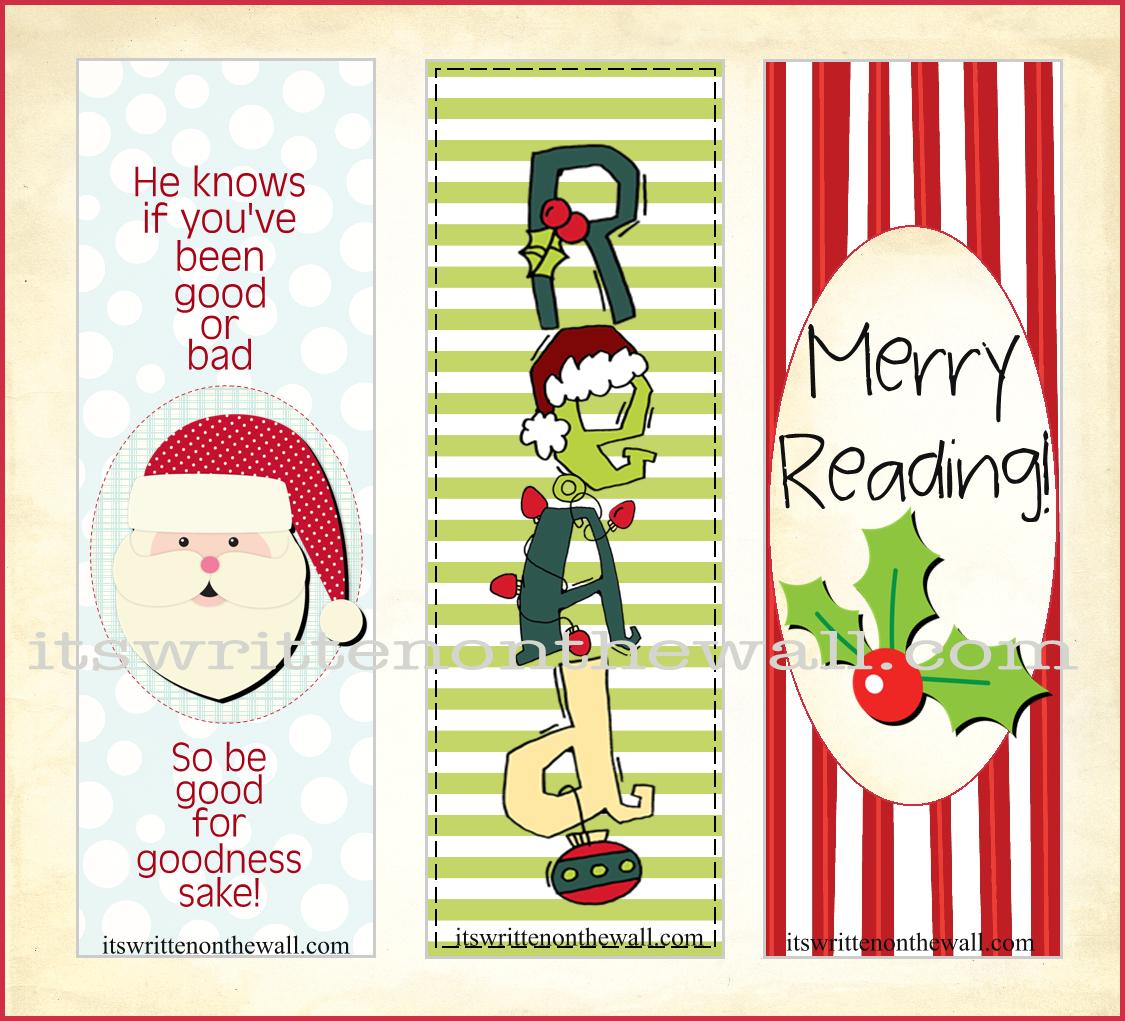 Christmas Bookmarks To Make