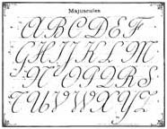 Cursive Tattoo Lettering Alphabet