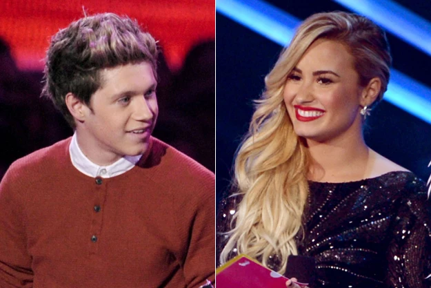 Demi Lovato And Niall Horan 2012