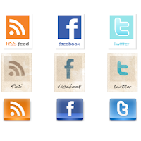 Facebook Twitter Blogger Icons