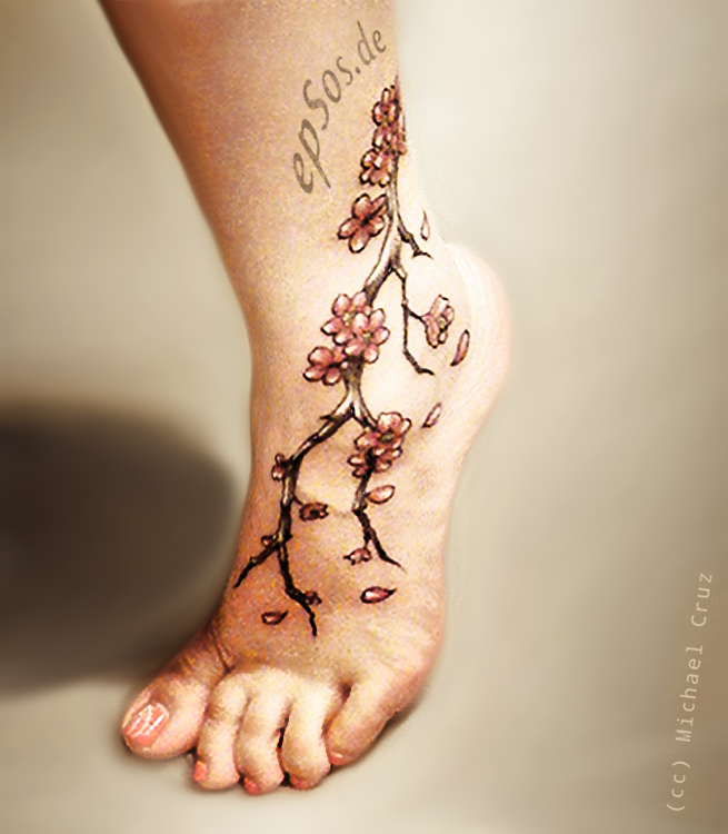 Foot Tattoos Designs For Women