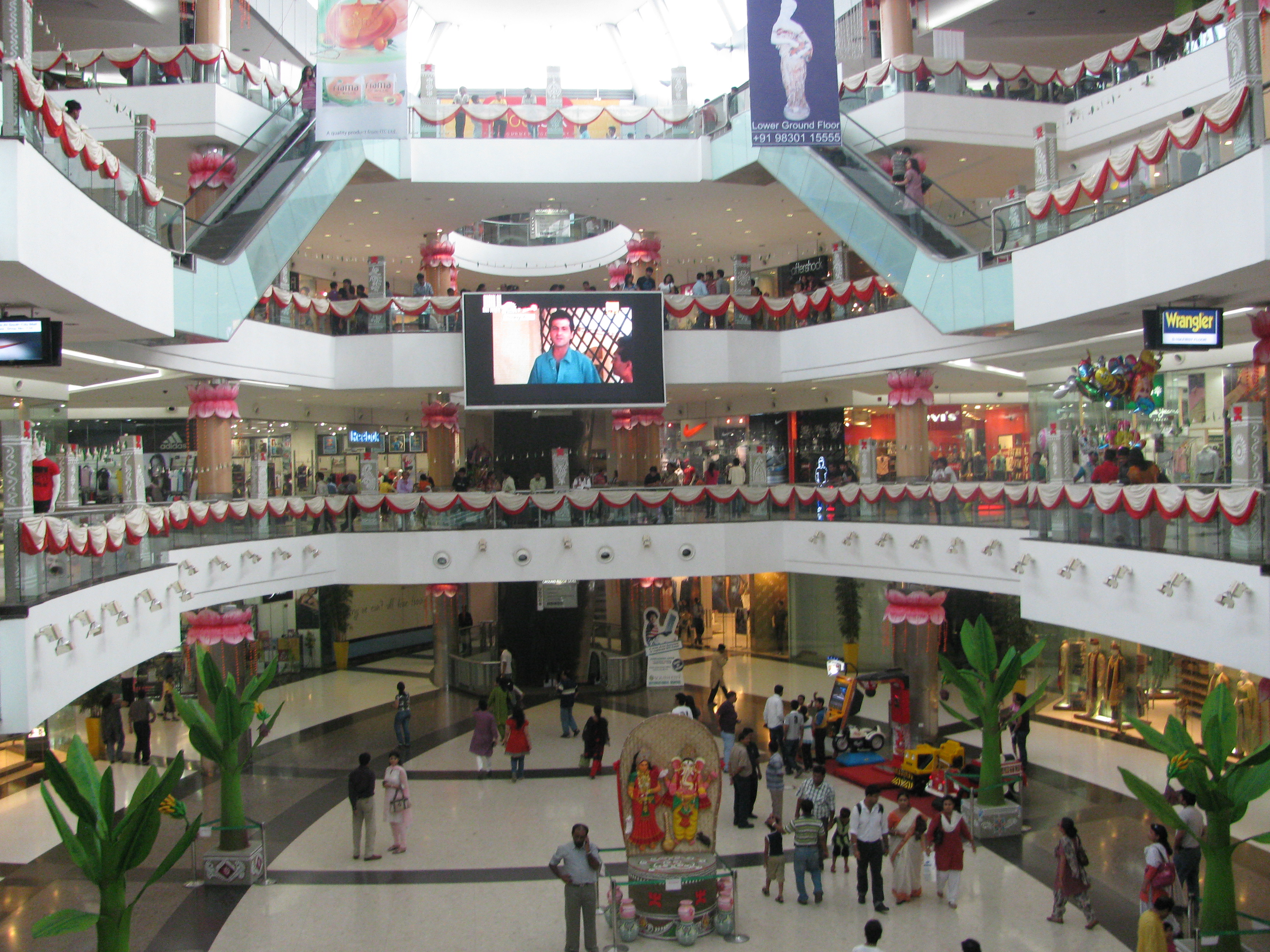 Forum Mall Kolkata Map