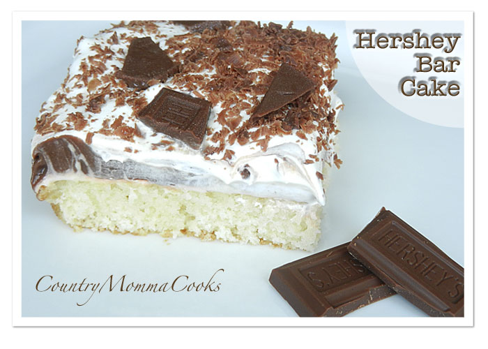 Hershey Candy Bar Cake Recipe