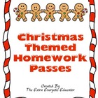 Homework Pass Christmas