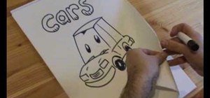 How To Draw A Cartoon Car Easy