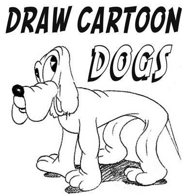 How To Draw A Cartoon Dog Step By Step Easy