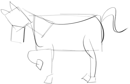 How To Draw A Horse Step By Step With Pictures