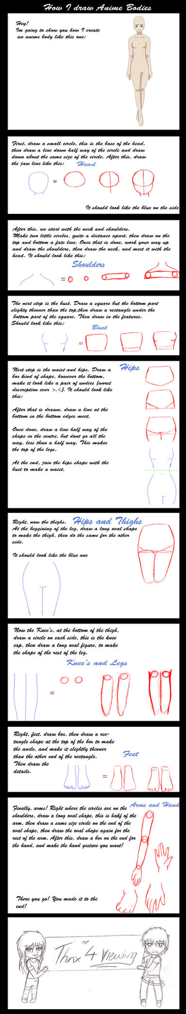 How to Draw Anime Body Parts: The Neck and Shoulders
