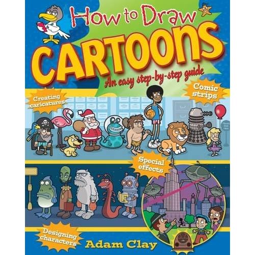 How To Draw Cartoons Step By Step For Kids
