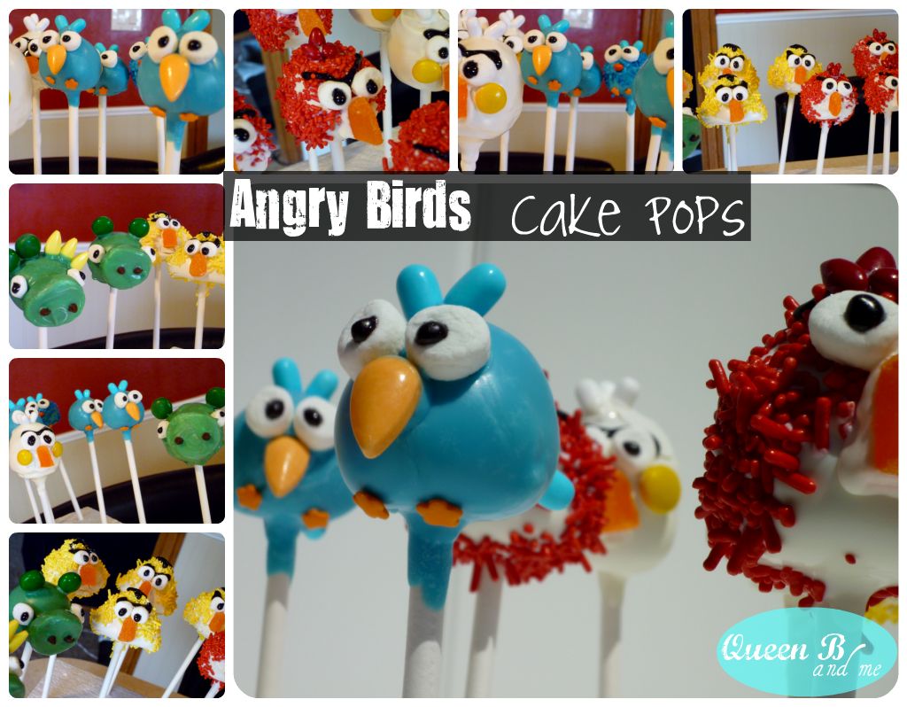 How To Make Angry Birds Cake Pops