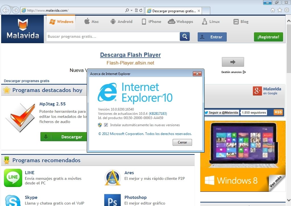 Internet Explorer 10 Free Download For Windows 8 64 Bit