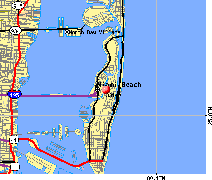 Miami Beach Florida Zip Code