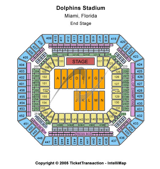 Miami Dolphins Stadium Address