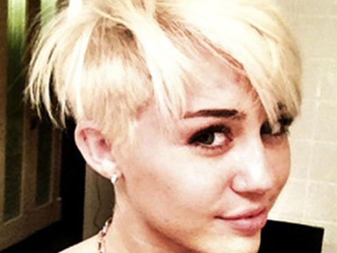 Miley Cyrus Short Hair Photoshoot