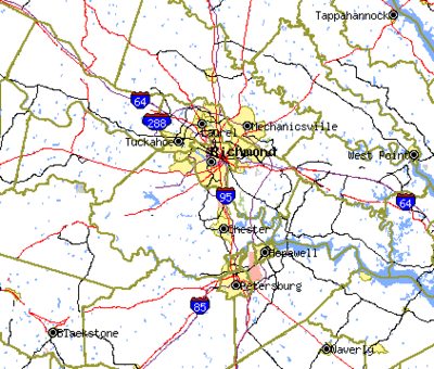 Northern Virginia Map With Zip Codes