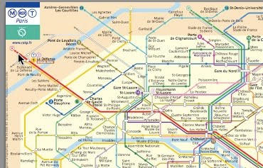 Paris Metro Zones 1 3