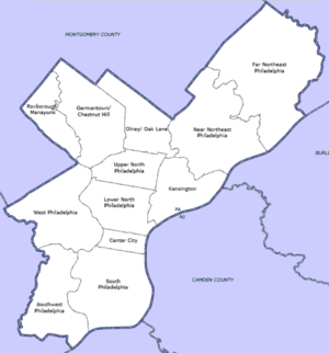 Philadelphia Map Pdf