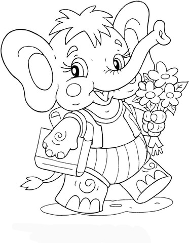 Pictures Of Animals To Colour In For Kids