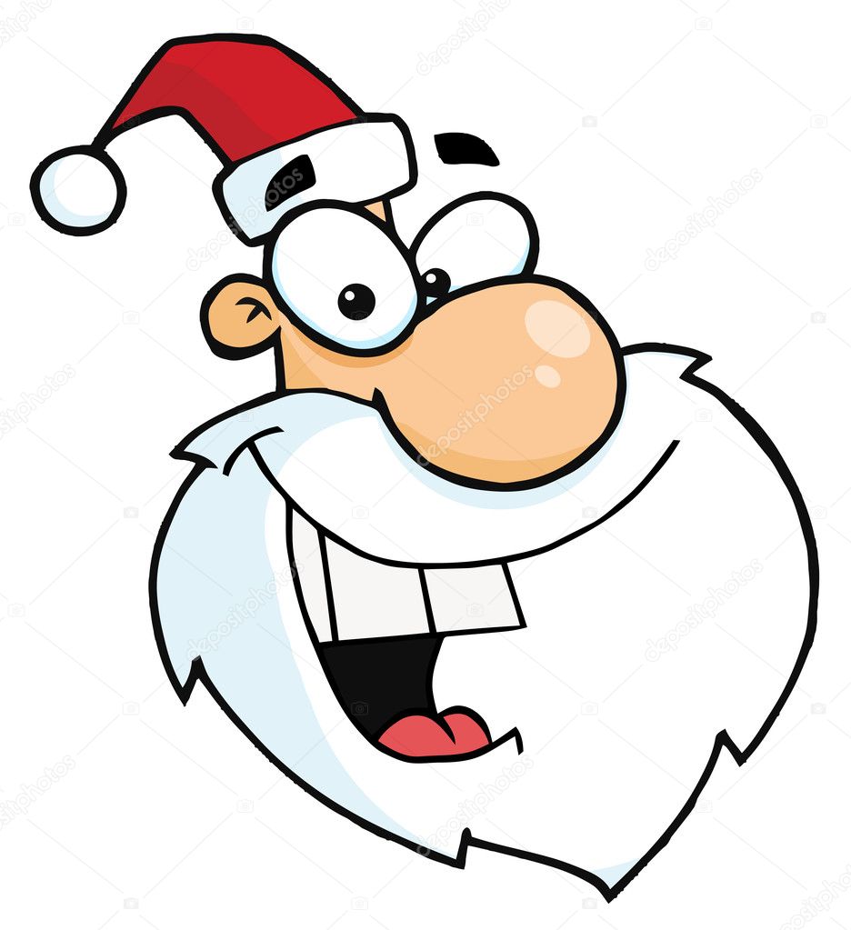 Pictures Of Santa Claus Face