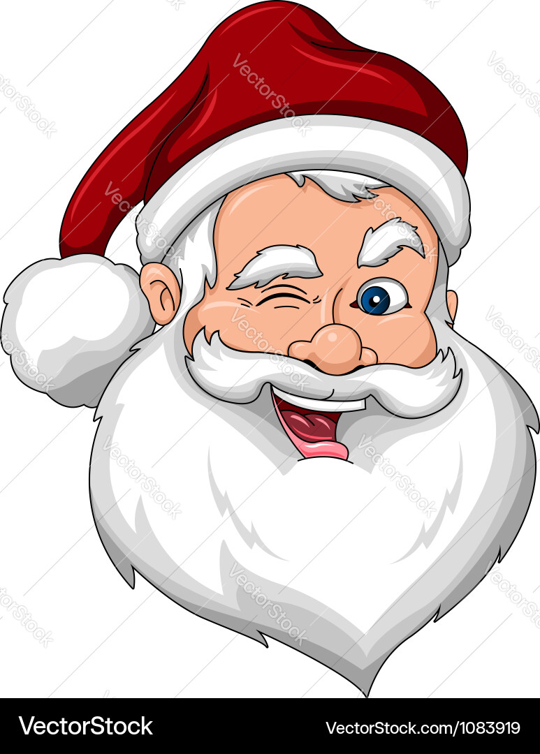 Pictures Of Santa Claus Face