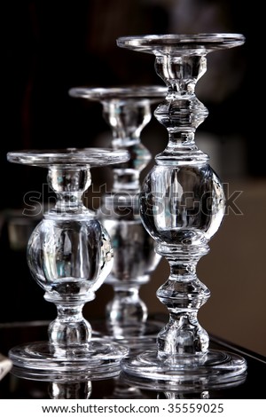 Pillar Candle Holders Glass