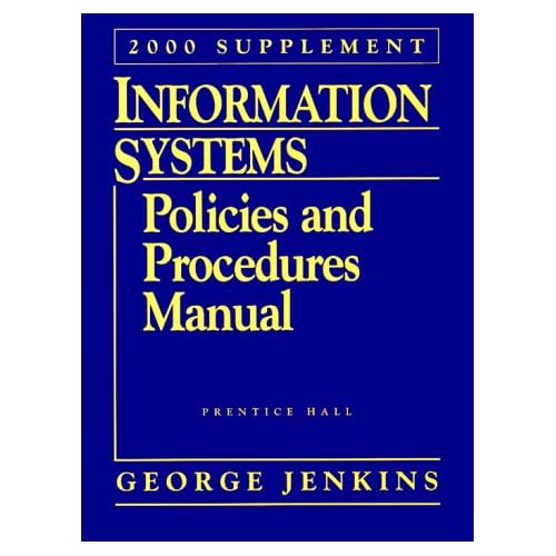 Policy And Procedures Manual Example