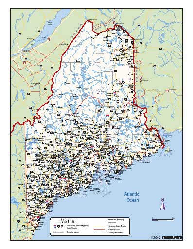 Portland Maine Map