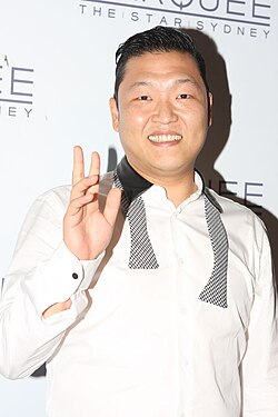 Psy Gangnam Style Album Artwork
