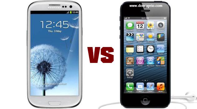 Samsung Galaxy S3 Vs Iphone 5 Sales Comparison