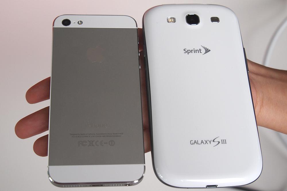 Samsung Galaxy S3 Vs Iphone 5 Specs Comparison