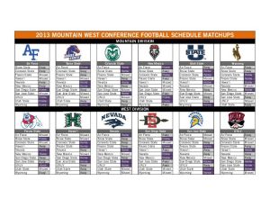 San Diego State University Football Schedule