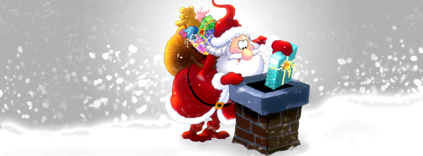 Santa Claus Facebook Cover