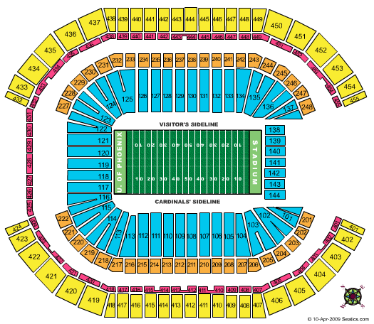 Seattle Seahawks Stadium Seating Chart