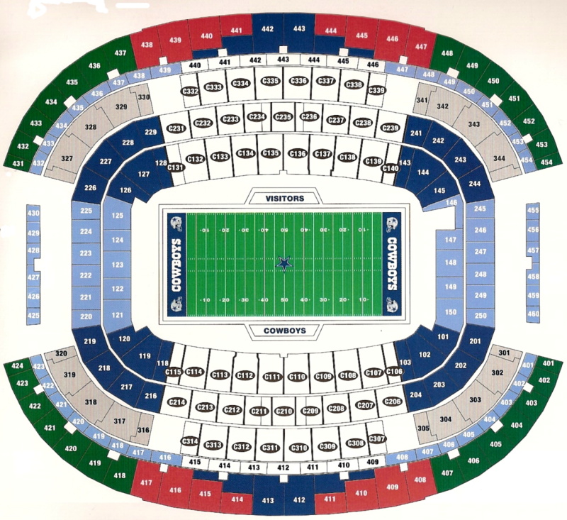 Seattle Seahawks Stadium Seating Chart
