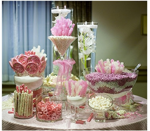 Sweet Candy Buffet Wedding