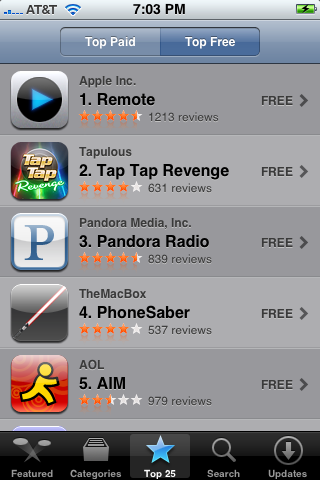 Top Free Apps For Iphone 3g