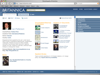Wikipedia Encyclopedia Britannica