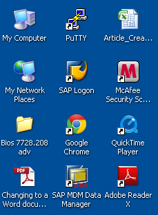 Windows Xp Desktop Icons Missing