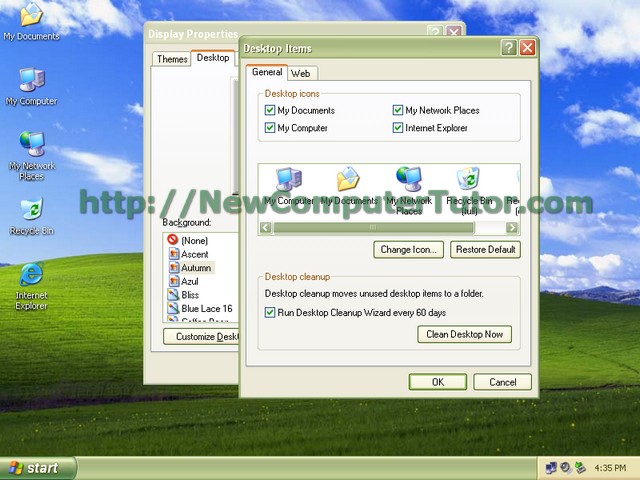 Windows Xp Desktop Icons Move After Restart