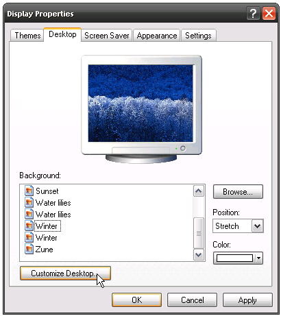 Windows Xp Desktop Icons Not Working